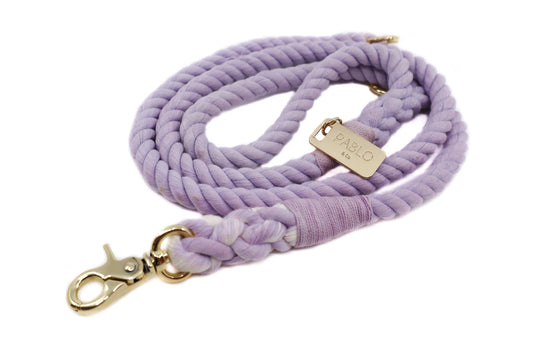 "Lavender" Rope Leash | Pablo & Co