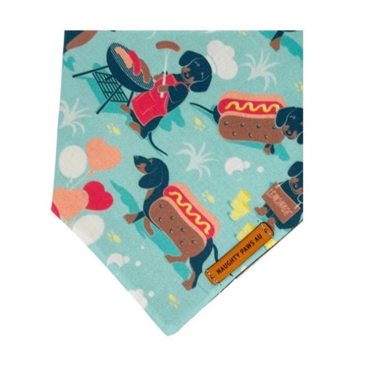 "Sausage Sizzle" Dog bandana