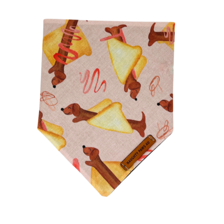 "Sausage Snag" Pet bandana